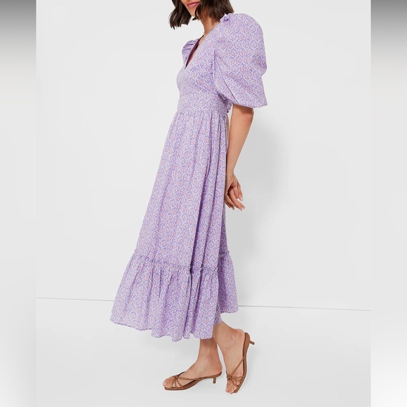 HYACINTH HOUSE
Lilac and Blush Icon Floral Lindley Dress - Picture 3 of 12